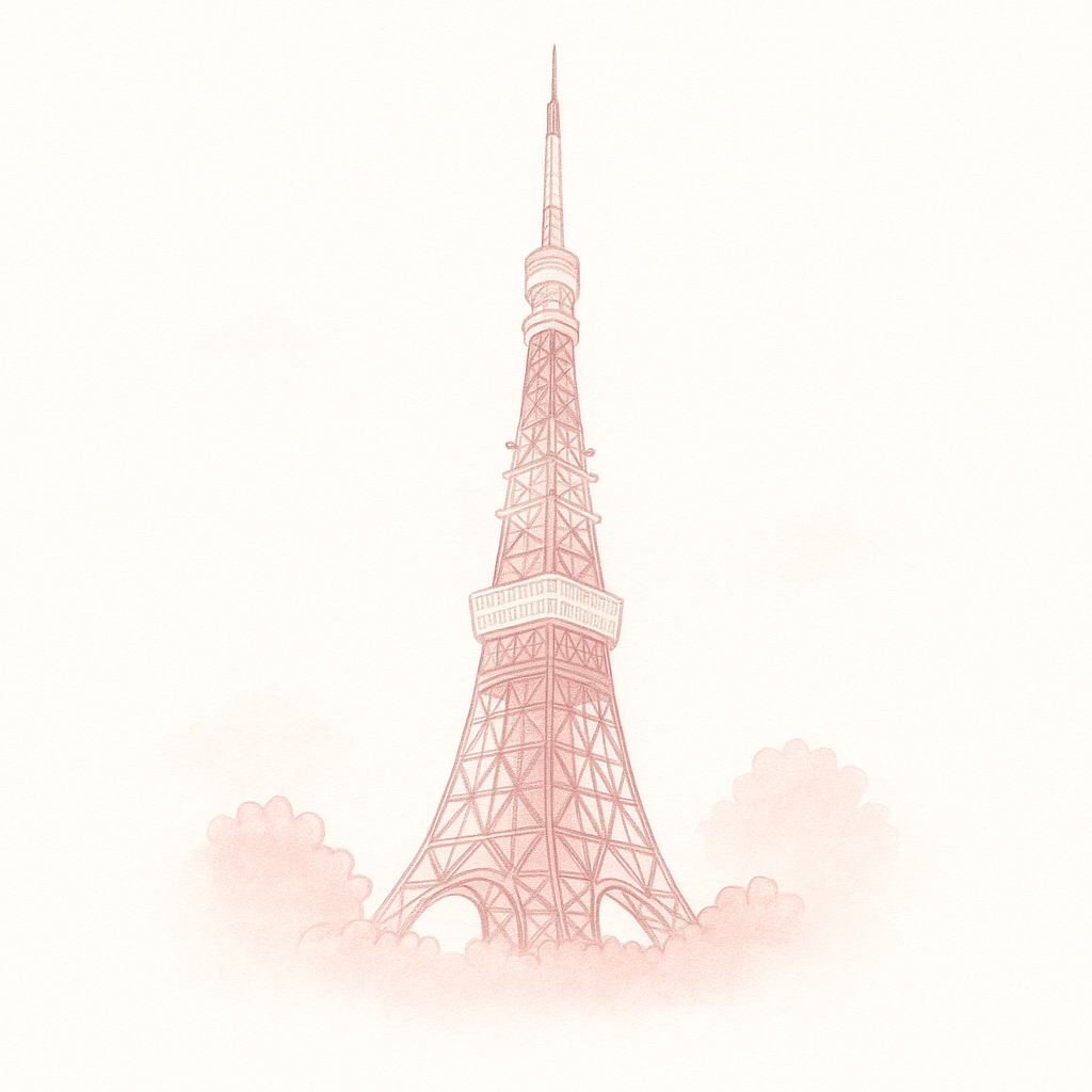 Tokyo Tower Sketch